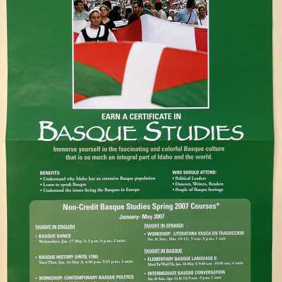 Earn a Certificate in Basque Studies