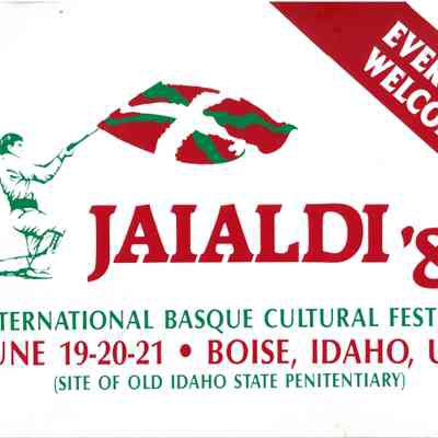 Jaialdi '87 poster