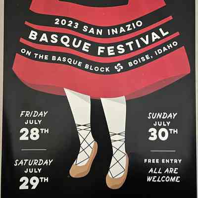 San Inazio Basque Festival poster