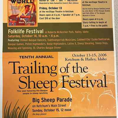 Trailing of the sheep festival