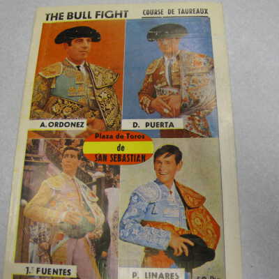The Bull Fight: Course de Taureaux Plaza de Toros de San Sebastian