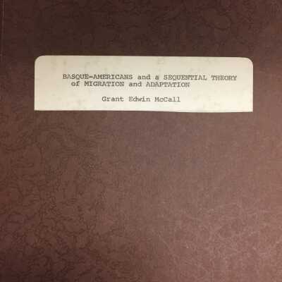 Basque-Americans and a sequential theory of migration and adaptation