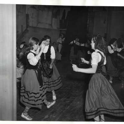 Dancers on Stage for Song of the Basques