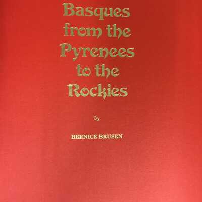 Basques from the Pyrenees to the Rockies