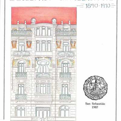 Urbanismo y arquitectura eclectica en San Sebastian : 1890-1910