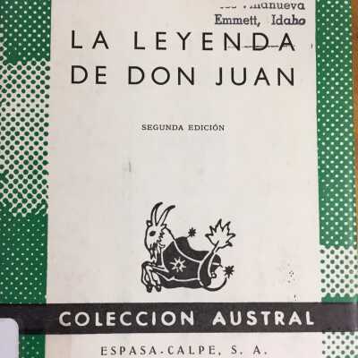 La Leyenda De Don Juan