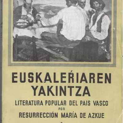 Euskaleŕiaren yakintza = Literatura popular del país vasco