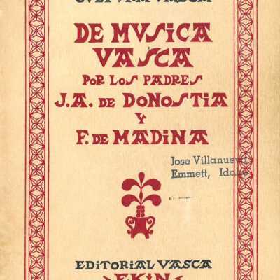 De Musica Vasca