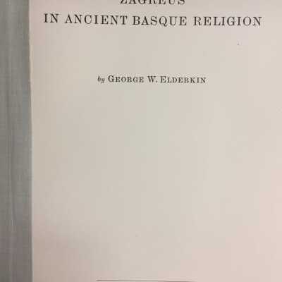 Zagreus in ancient Basque religion