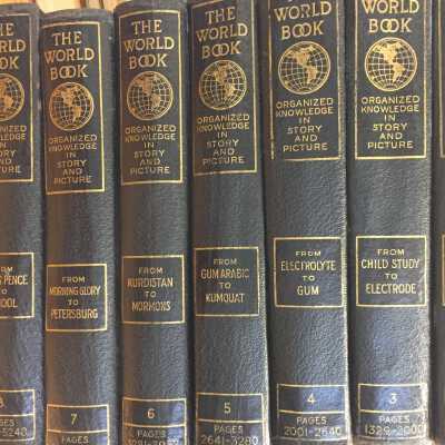 The world book organized knowledge in story and picture ...
