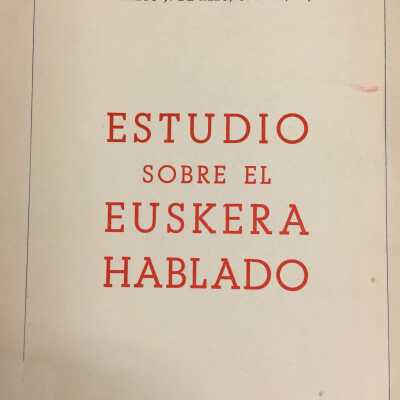 Estudio sobre el euskera hablado