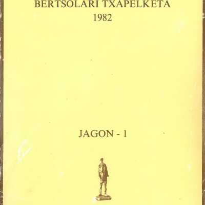 Bertsolari Txapelketa 1982