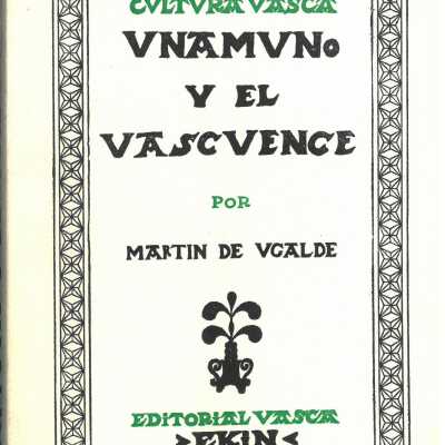 Unamuno Y el Vascuence