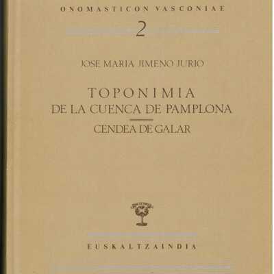 Toponimia de la cuenca de Pamplona: 2 Cendea de Galar
