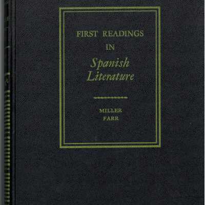 First readings in Spanish literature