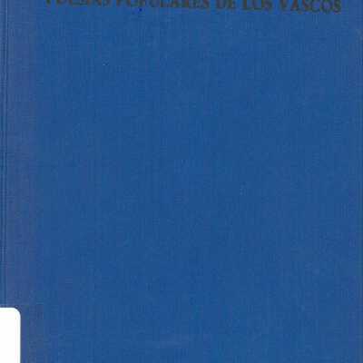 Poesias populares de los Vascos