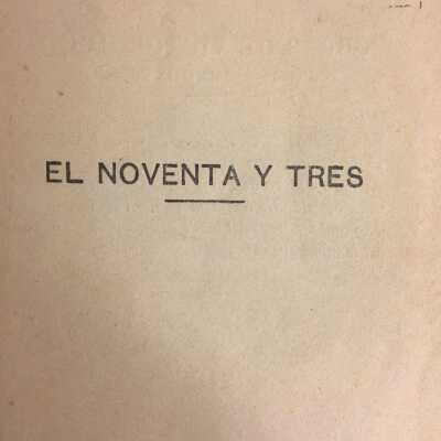 El Noventa y Tres