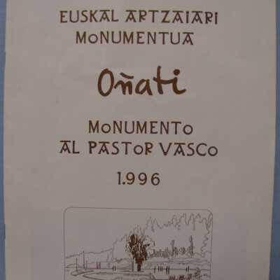 Euskal Artzaiari Monumentua / Monumento al Pastor Vasco, Onati 1996