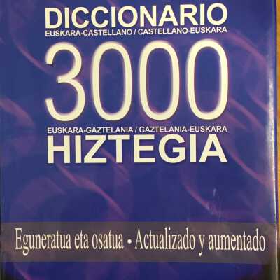 Diccionario 3000 hiztegia : euskara-gaztelania = castellano-euskara