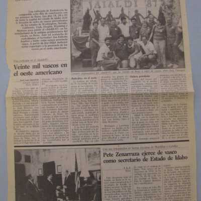 Los Vascos en USA
