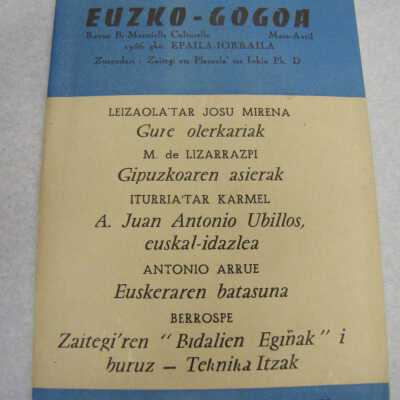 Euzko-Gogoa