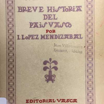 Breve Historia Del Pais Vasco