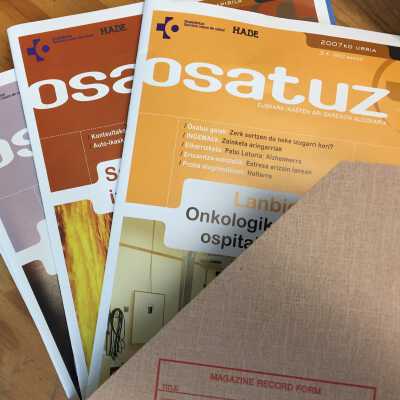 Osatuaz : Euskara ikasten ari garenon aldizkara