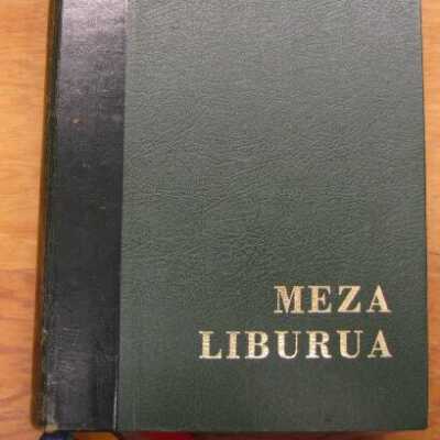 Erromako meza-liburua : aldareko liburua