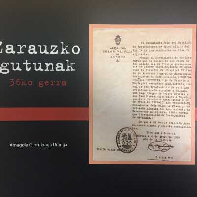 Zarauzko gutunak 36ko gerra