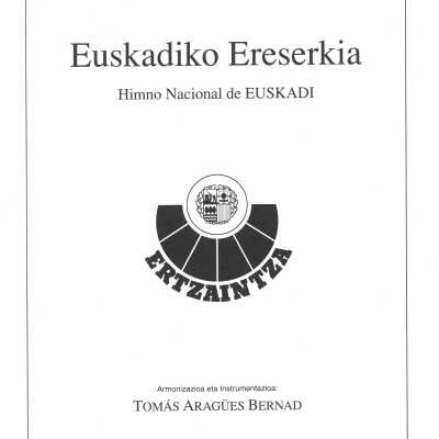 Euskadiko ereserkia : himno nacional de Euskadi