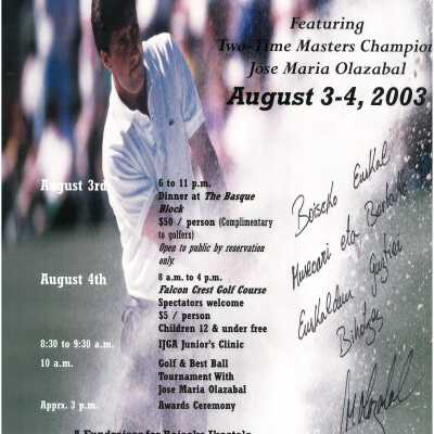 Basque-Masters 18 Hole Championship