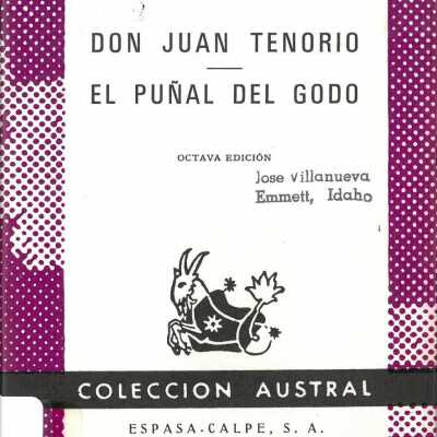 Don Juan Tenorio El Punal Del Godo, Octava Edition