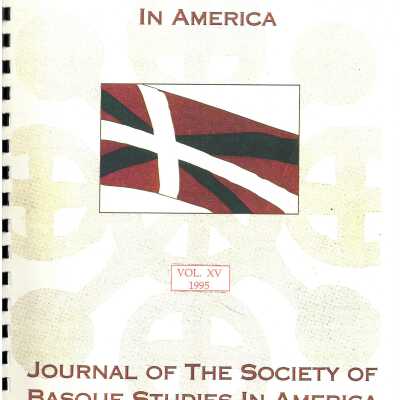 Journal of the Society of Basque Studies in America