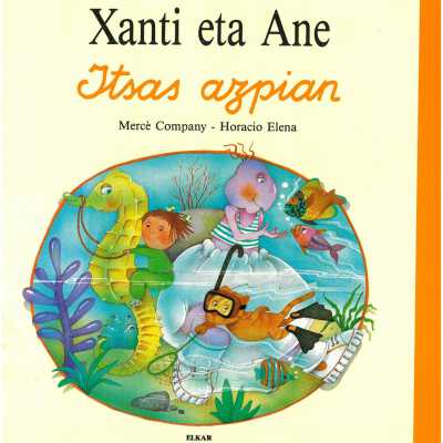 Xanti eta Ane, itsas azpian