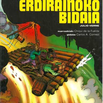 Lurraren erdirainoko bidaia, Julio Verne