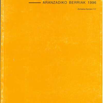 Aranzadiana: Aranzadiko Berriak 1996