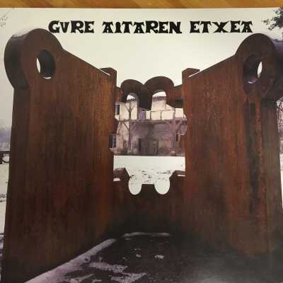 Gure aitaren etxea : steel 1986 : Eduardo Chillida, sculpture