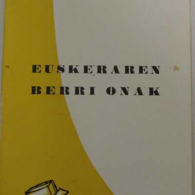 Euskeraren Berri Onak