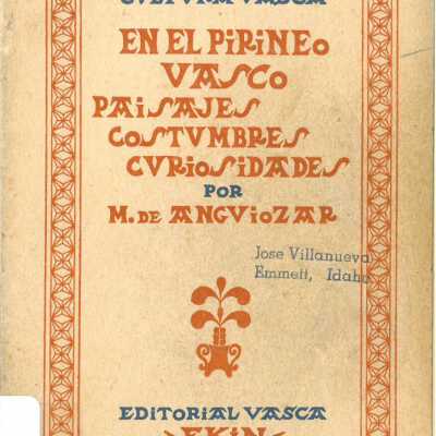 En El Pirineo Vasco: paisajes, costumbres, curiosidades
