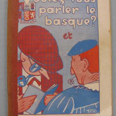 Voulez-vous parler le basque? Le Rebot et autres: Jeux de pelote basque