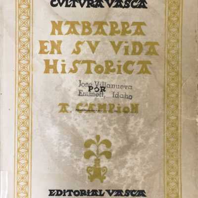 Nabarra En Su Vida Historica