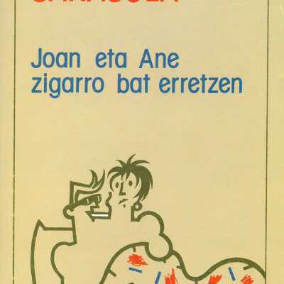 Joan eta ane zigarro bat erretzen
