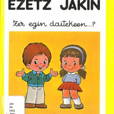 Ezetz jakin : zer egin daitekeen?.