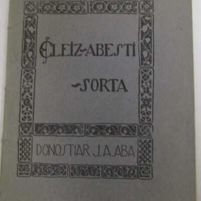 Eleiz-abesti-sorta