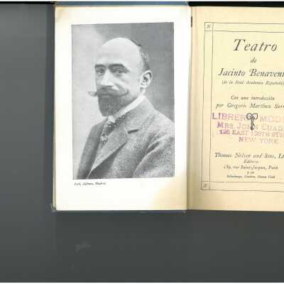 Teatro de Jacinto Benavente (de la Real Academia Espanola) : con una introduccion por Gregorio Martinez Sierra