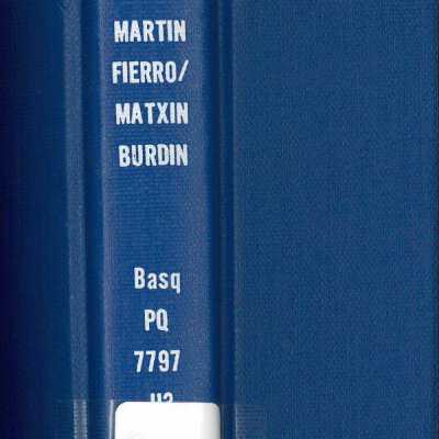 Martin Fierro = Matxin Burdin