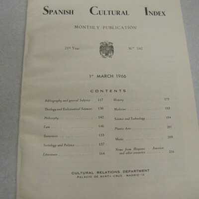 Spanish Cultural Index