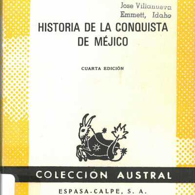 Historia de la Conquista de Mexico