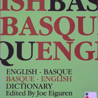 English-Basque Basque-English Dictionary