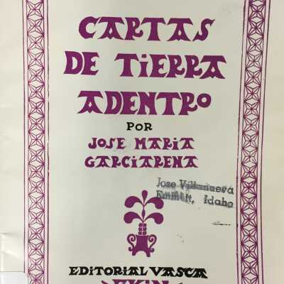 Cartas de Tierra Adentro